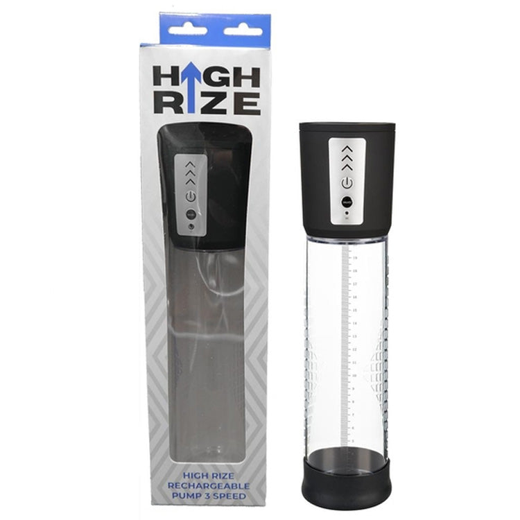 High Rize Rechargeable Penis Pump 3 Speed