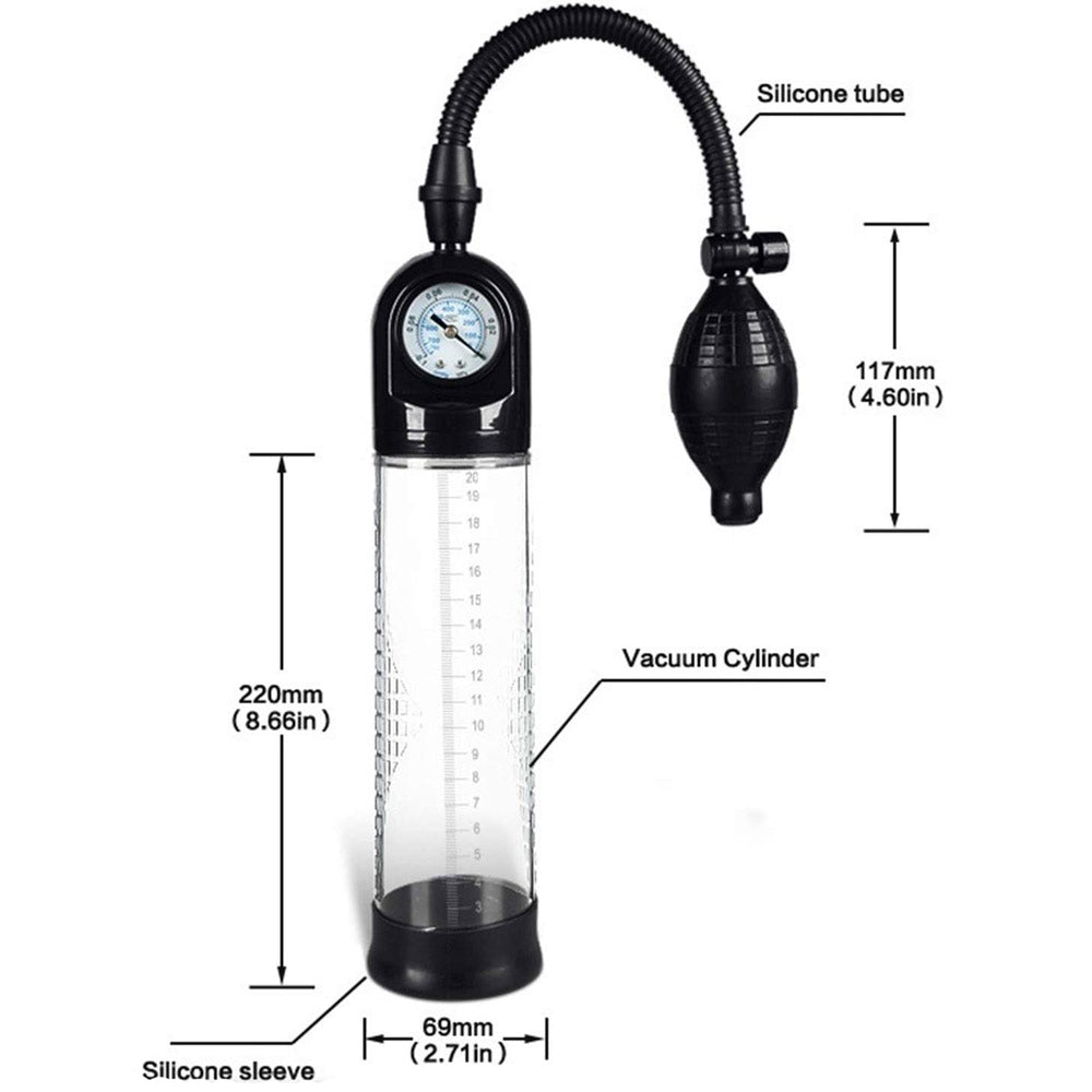 High Rize Pressure Gauge Pump
