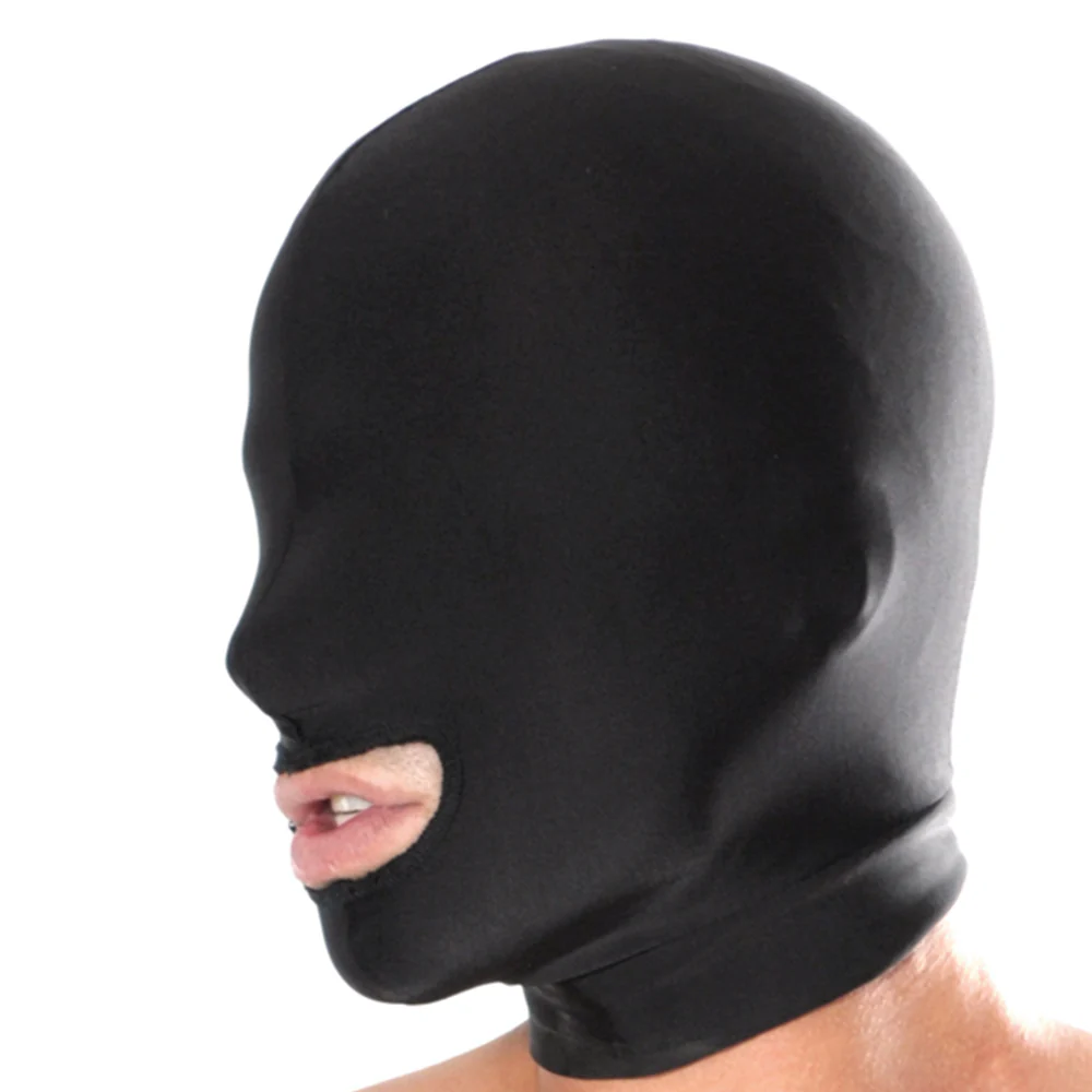 Fetish Fantasy Series Spandex Open Mouth Hood