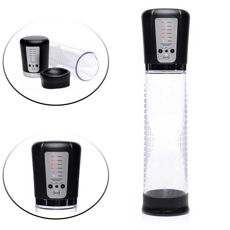 High Rize Rechargeable Penis Pump 5 Speed