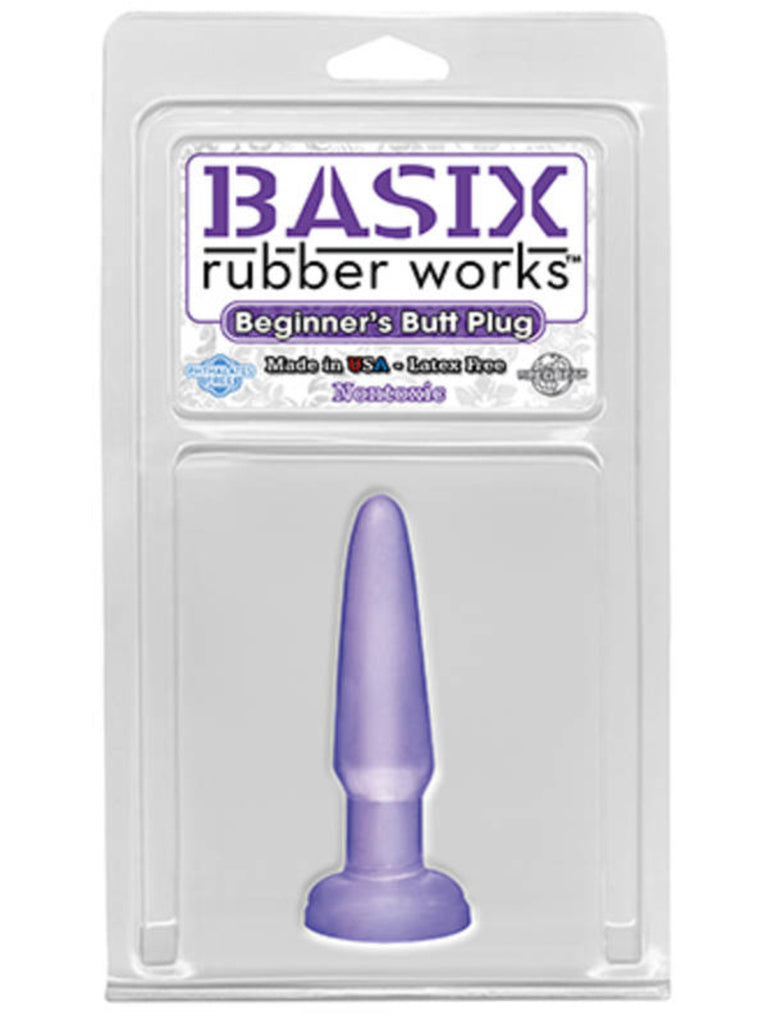 Pipedream Basix Rubber Works Beginners Butt Plug