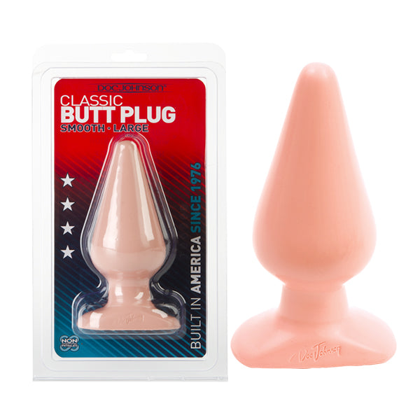 Doc Johnson Classic Smooth Butt Plug - Large