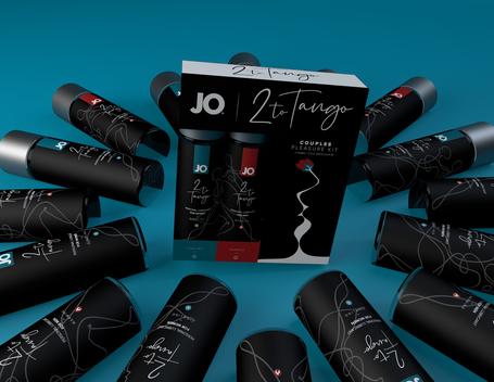 JO 2 To Tango Couples Pleasure Kit 2 x 2 Oz / 60 ml