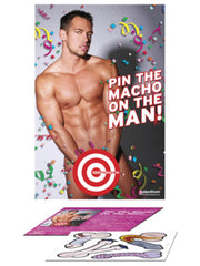 Bachelorette Party Favours Pin The Macho on the Man