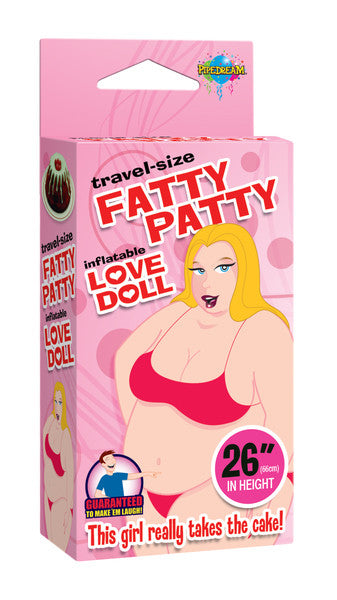 Travel Size Fatty Patty Blow Up Doll