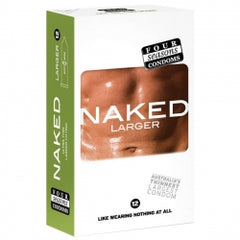 Four Seasons Naked Larger Fitting Condoms