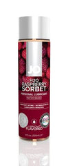 JO H2O Flavored Raspberry Sorbet 4 Oz / 120 ml