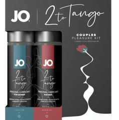 JO 2 To Tango Couples Pleasure Kit 2 x 2 Oz / 60 ml
