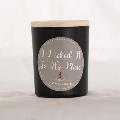 Massage Candle - I Licked It So Its Mine 135g