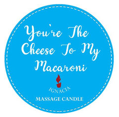 Massage Candle - Youre The Cheese To My Macaroni 135g