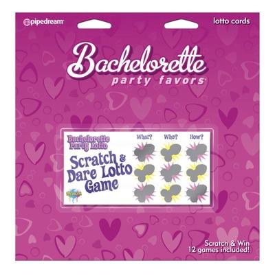 Bachelorette Party Favours Lotto Cards