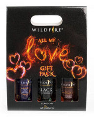Wildfire All My Love Gift Pack 3 x All Over Pleasure Oils (50ml/each)