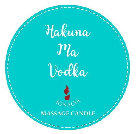 Massage Candle - Hakuna Ma Vodka 135g