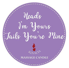 Massage Candle - Heads I'm Yours, Tails You're Mine 135g